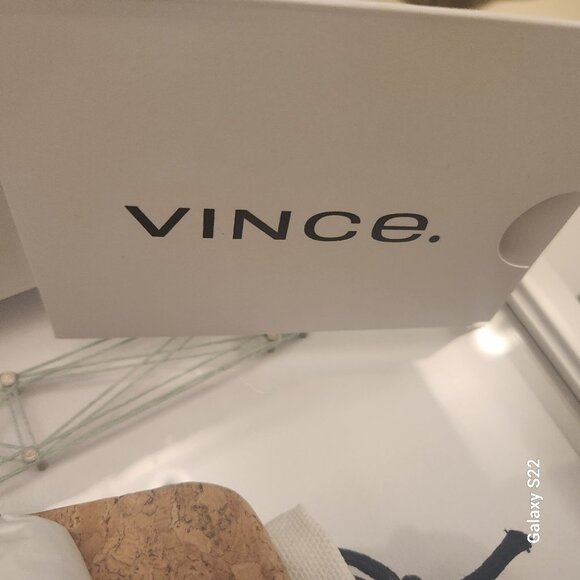 Vince "Hazen" Leather Sandals. Cognac/Dark Brown color. NIB. Size Various - Picture 7 of 11